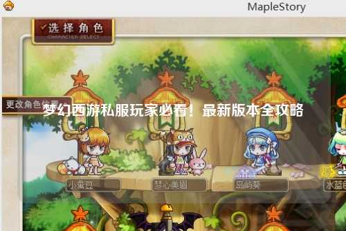 夢幻西游私服玩家必看！最新版本全攻略