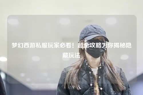 夢幻西游私服玩家必看！超全攻略為你揭秘隱藏玩法