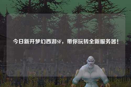 今日新開夢幻西游SF，帶你玩轉全新服務器！
