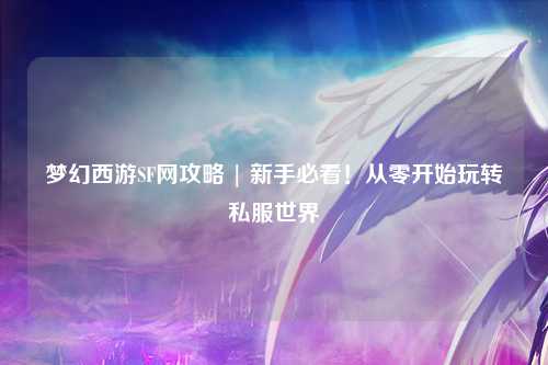 夢幻西游SF網(wǎng)攻略 | 新手必看！從零開始玩轉(zhuǎn)私服世界
